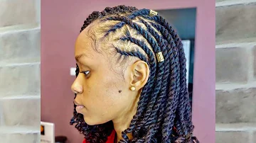 FLAT TWIST HAIR STYLE IDEAS OF 2022 ( mitindo ya flat twist mbalimbali)