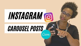 Creating Instagram Posts and Carousels in Canva