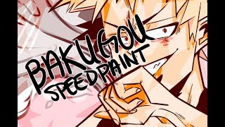 Boku no Hero Academia - Bakugou Katsuki SpeedPaint