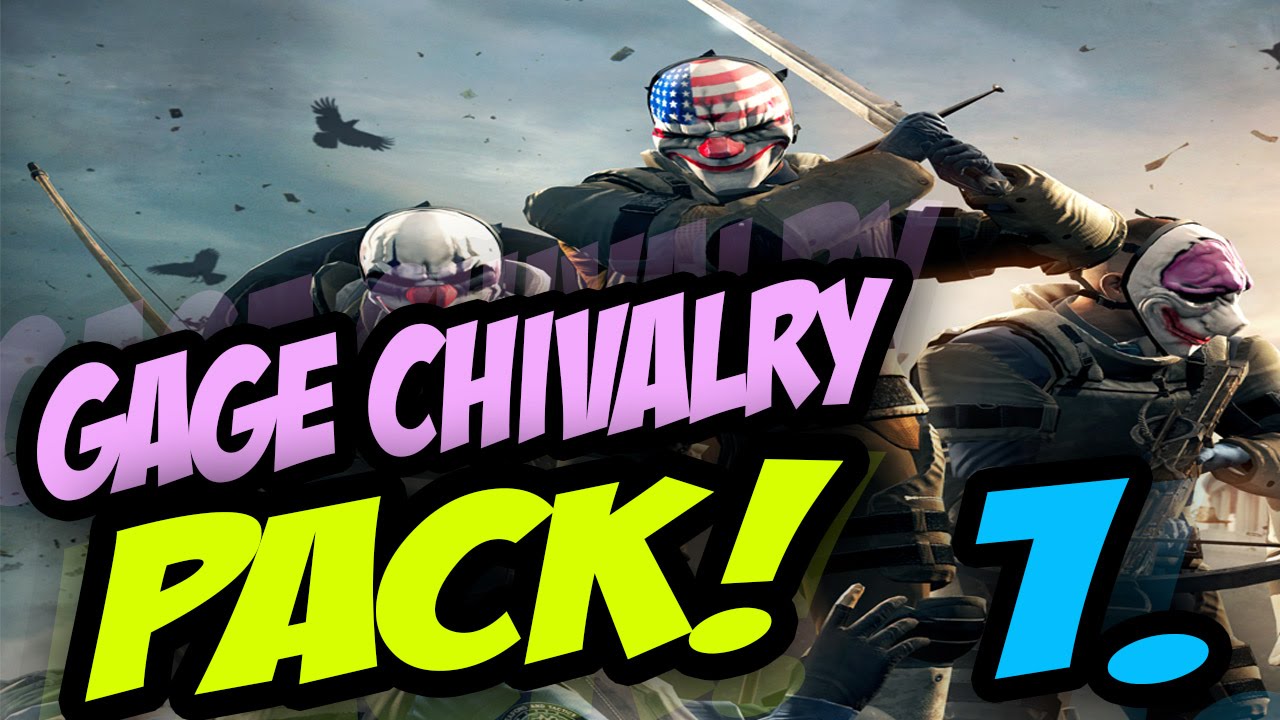 PAYDAY 2 GAGE CHIVALRY PACK!! 1 GALERIA DE ARTE SOLO STEALTH DEATH WISH TODOS LOS CUADROS