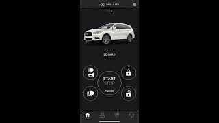 INFINITI InTouch Mobile App Walkthrough screenshot 2