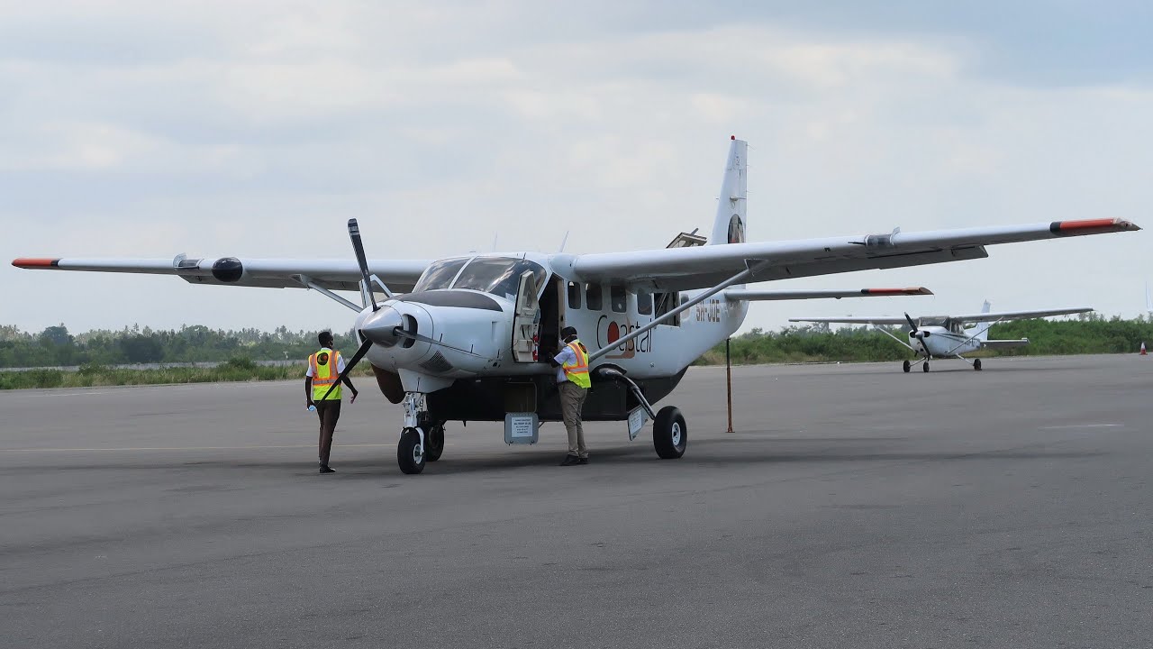 Cessna 208B Grand Caravan а/к Coastal Aviation | Рейс Дар-Эс-Салам - Занзибар