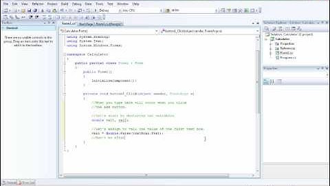 Visual C# Programming Video Tutorial: How to make a simple calculator Part 2 - Codecall.net