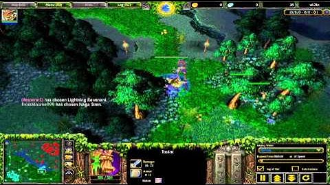 DotA - lvl 1 roshan kill (requested normal speed version)