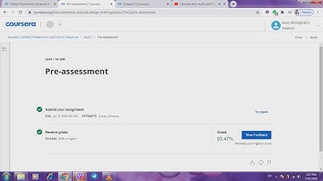 Coursera Autodesk certified Professional:AutoCAD for Design and Drafting pre assessment solution