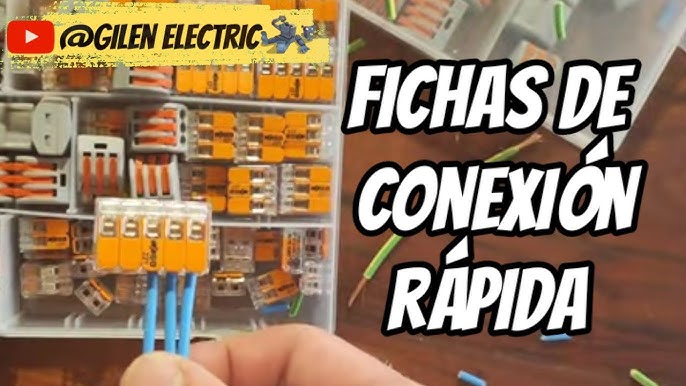 20 Clemas Conectores Electricos Tipo Wago Palanca Riel Din