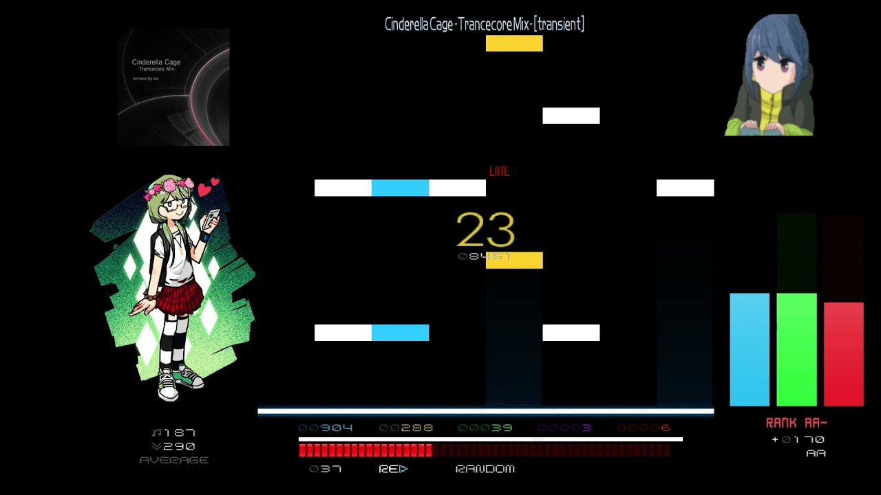 ★14 Cinderella Cage -Trancecore Mix- [transient] HARD CLEAR
