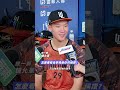 【中華職棒】曾峻岳稱讚鍾允華表現期望他能維持一整季　鍾允華開心能被這麼強的學長稱讚