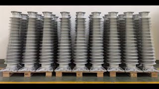 substation insulators supplier HV post insulator 550kv 220kv transformer insulator HV bushings ANSI