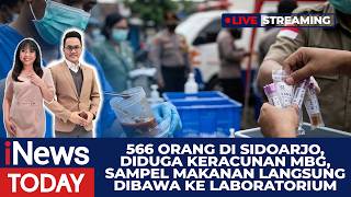🔴LIVE - 566 Orang Di Sidoarjo, Diduga Keracunan MBG, Sampel Makanan Langsung Dibawa Ke Laboratorium