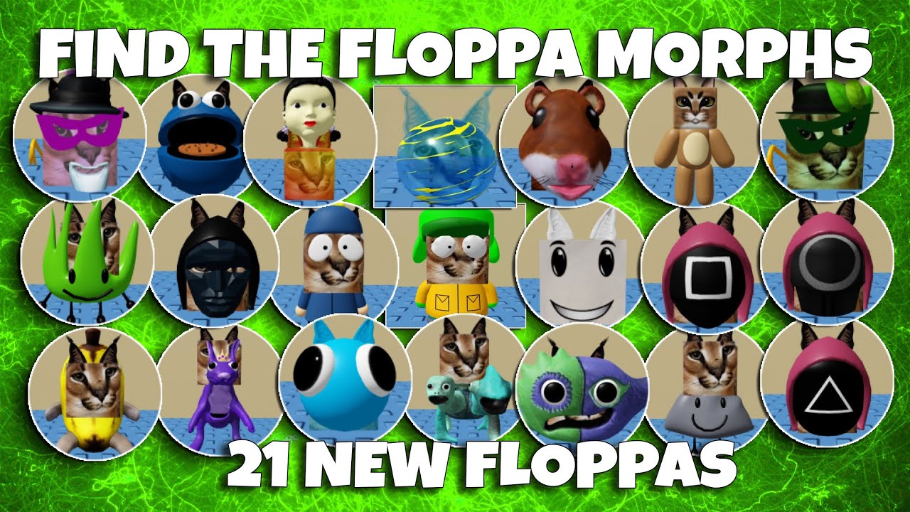 🎻New] Find The Floppa Morphs (828)