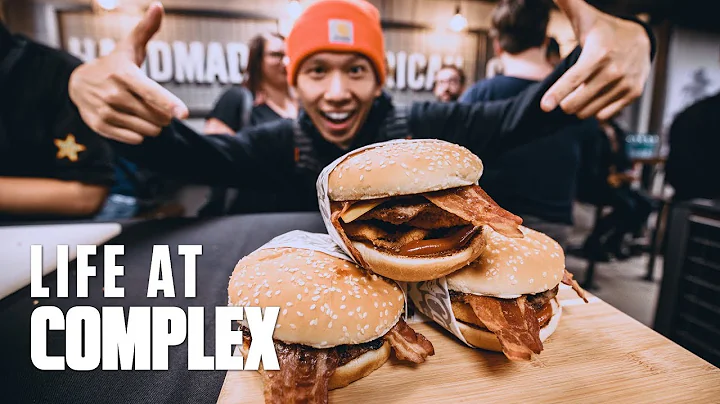 FREE BURGERS FOR THE TEAM! | #LIFEATCOMPLEX