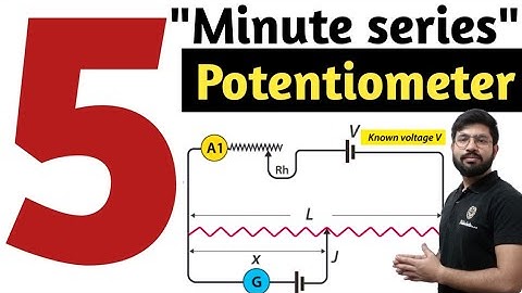 what is Potentiometer || Potentiometer in 5 minute💥 class 12th physics, working of Potentiometer