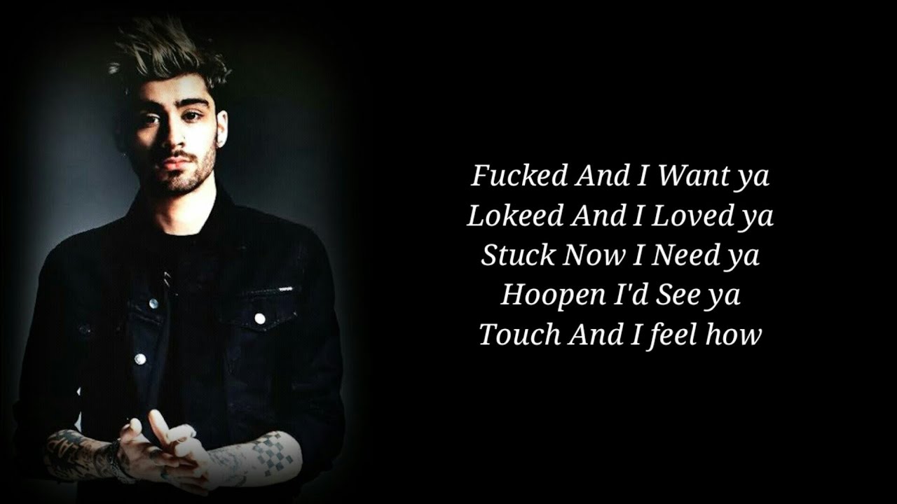 Zayn_ Fingers (lyrics) '' YouTube