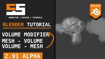 Blender Volume Modifier Inception: Mesh to volume - volume to mesh - mesh to volume