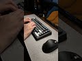 Sound test. Monsgeek M1 V5 with Mirror Switch.