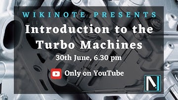 Turbo Machine Course Intro Session