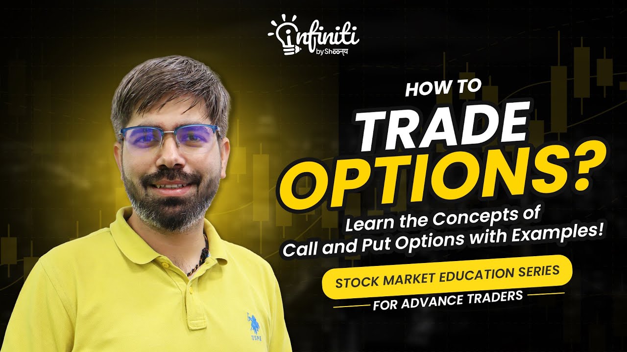 How to Trade in Options | Learn Call & Put Option Concepts with ...