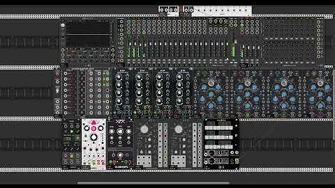 Ping Pong Delay Mystery sequence patch from scratch in VCV Rack