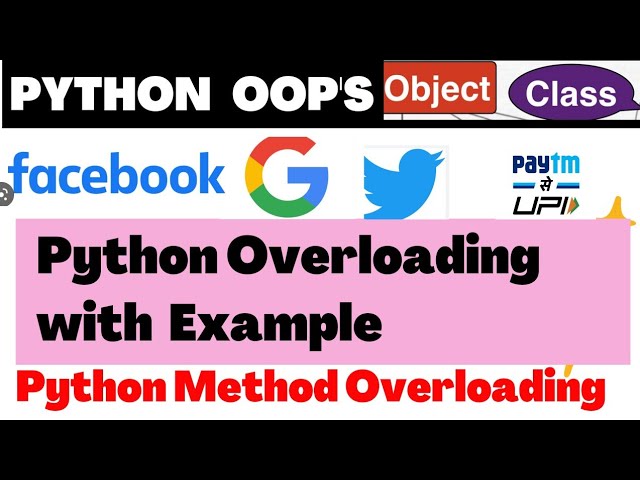 Method Overloading in Python - GeeksforGeeks