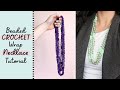 Beaded Crochet Wrap Necklace Video Tutorial