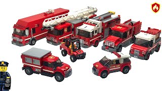 LEGO City Fire Trucks Apparatus 2022 Update!