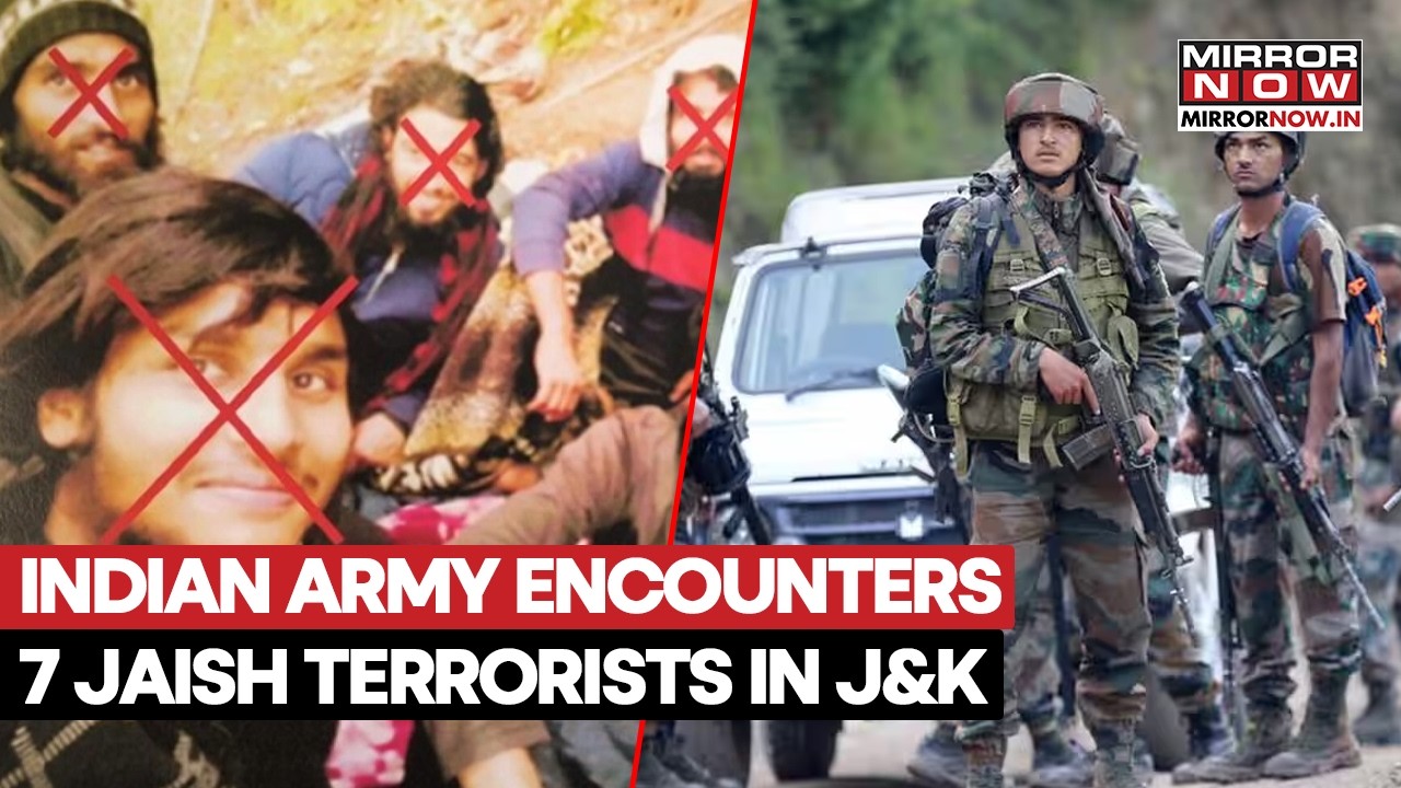 Indian Army Kills 7 Jaish Terrorists, Top Commander Saifullah Eliminated In Operation Trashi-1