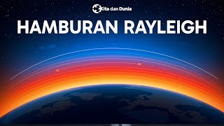 Why is the sky blue when outer space is black?