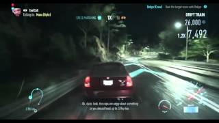 Need for Speed 2015 | Drift train | Threading the needle