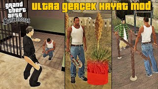 GTA SAN ANDREAS 2023 ULTRA GERÇEK HAYAT MOD !