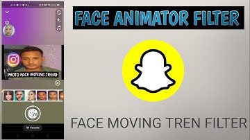 How To Get Face Animator Filter Or Avatarfiy Filter On Snapchat 2021