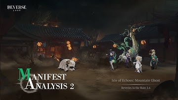 Manifest Analysis 2 | Mountain Ghost | Reverse: 1999