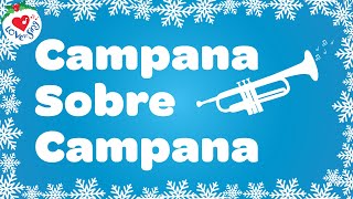 Campana Sobre Campana Música Karaoke 🎤🔔 Canción De Navidad  🎄