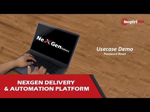 NexGen Delivery & Automation Platform Usecase - Password Reset