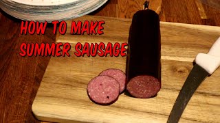 How To Make Summer Sausage
