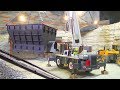 RC SCREENING SYSTEM DISMANTLING! HEAVY LIEBHERR MOBILE CRANE LRT 1100 AT WORK! LRT AT WORK