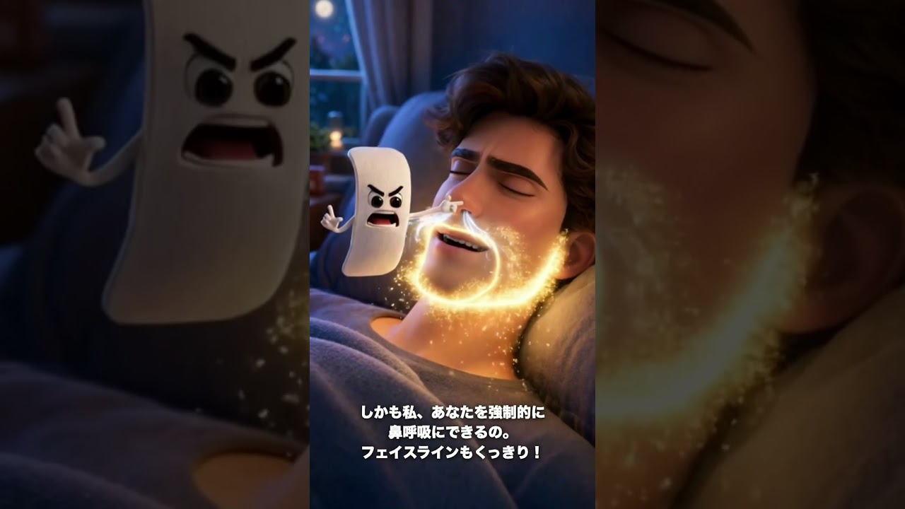 #サージカルテープ #睡眠