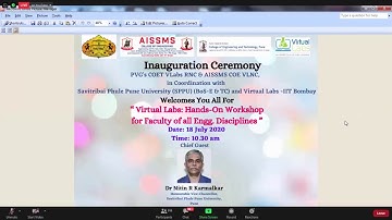 Virtual Lab workshop on 180720 Part 1