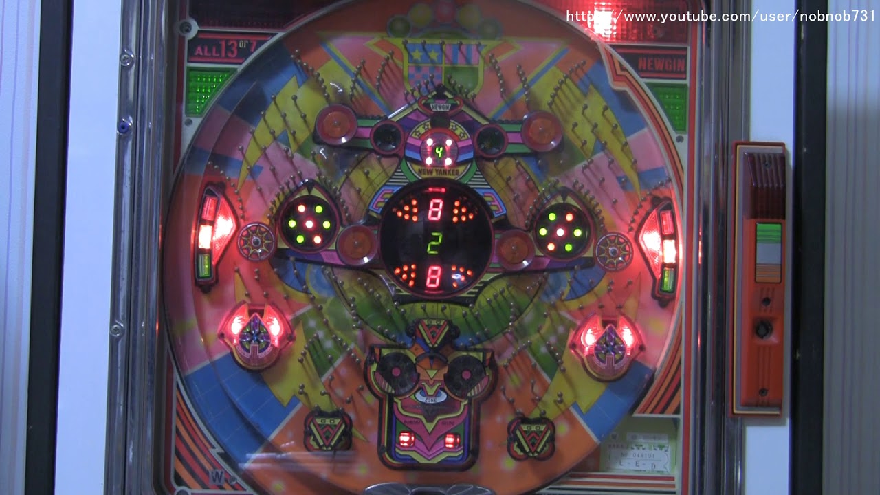 ニューヤンキーⅢW（ニューギン）【おまけチャッカー付き デジパチ