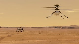 First Video of NASA's Ingenuity Mars Helicopter in Flight