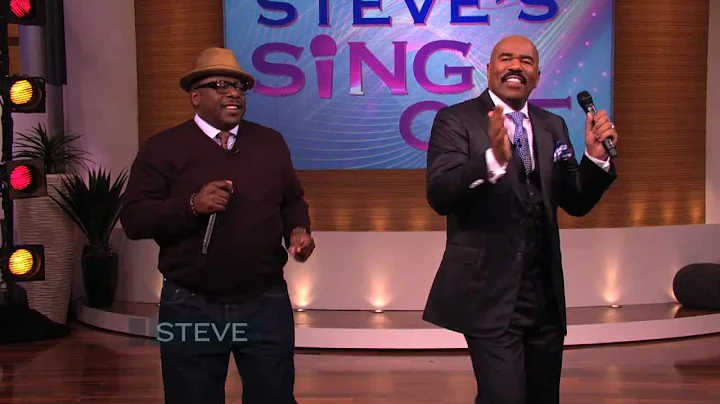 STEVE HARVEY - Cedric and Steve perform when the "...