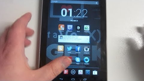 Enable Developer Options - Google Nexus 7