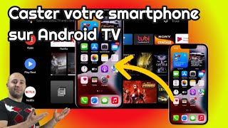 Caster votre smartphone ou tablette sur Android TV en Toute Facilité Google Home screenshot 2