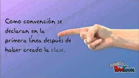 Variable de instancia.