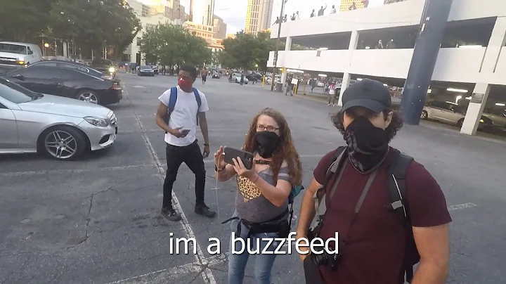 CHAD KING AT BLM RIOTS