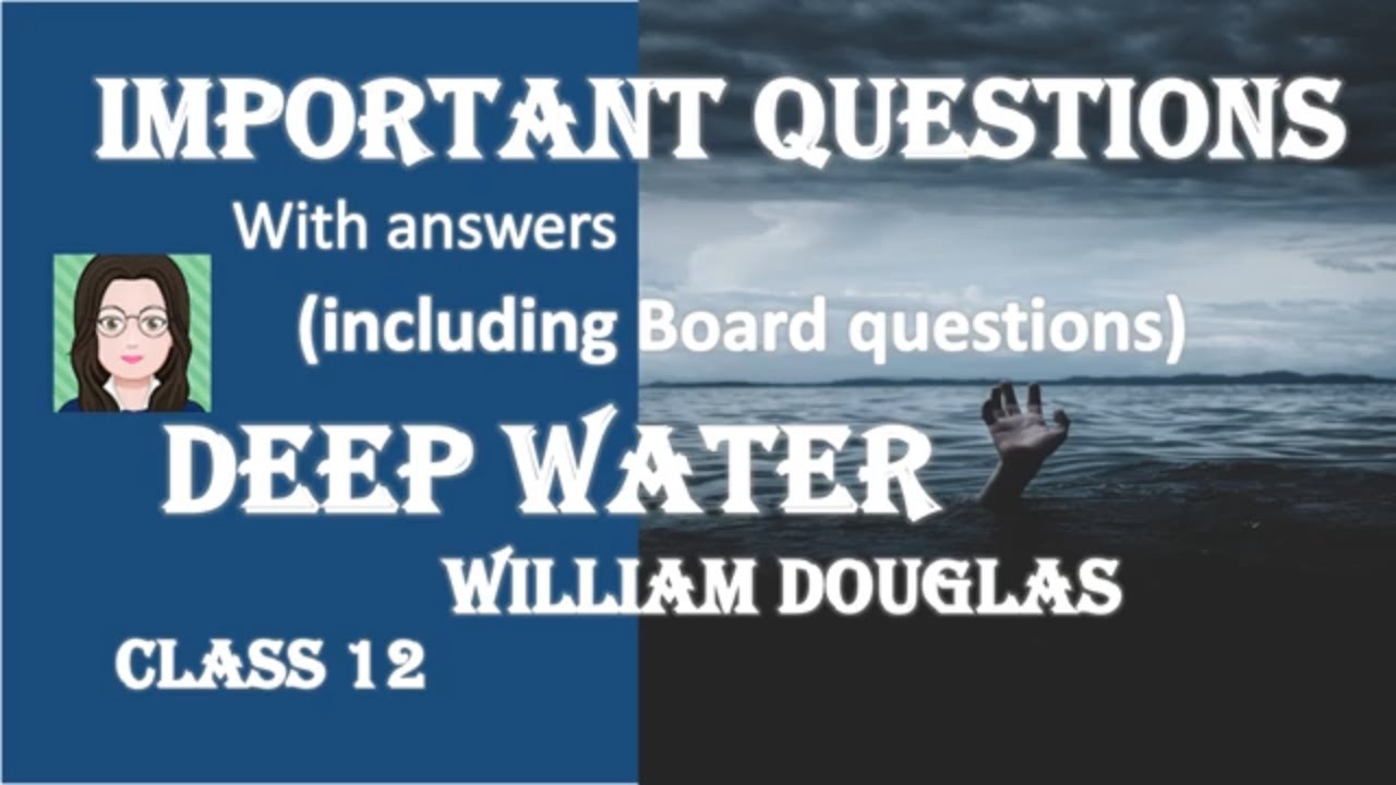 short answer questions from deep water