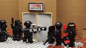 Lego S.W.A.T. "Cinematic Movie" Stop Motion Animation