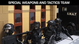 Анимация стоп-кадра Lego S.W.A.T. 