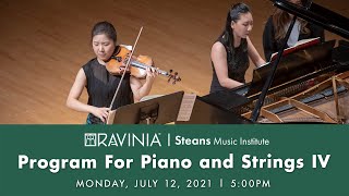 RSMI: Program for Piano and Strings IV