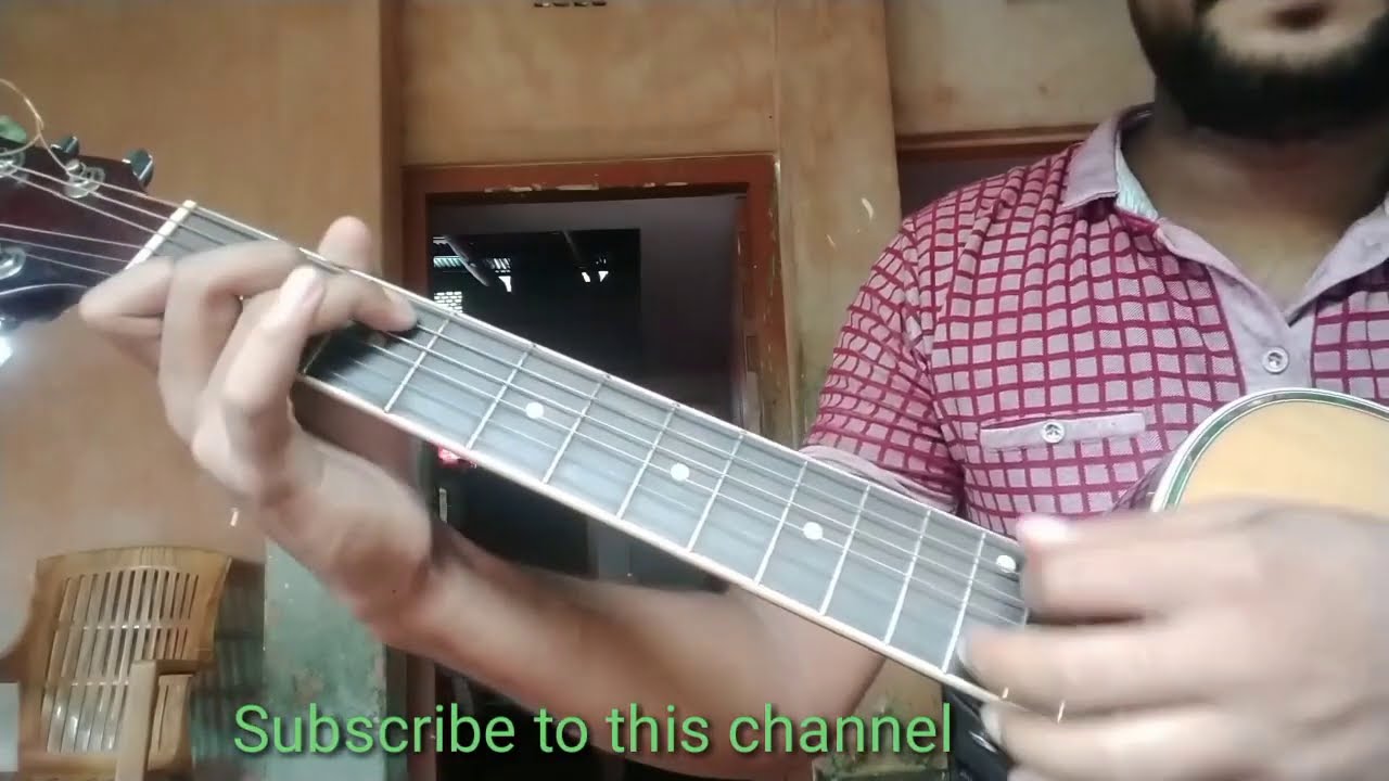 Ei Rupali guitar Ayub Bacchu LRB Guitar lesson Chords Solo